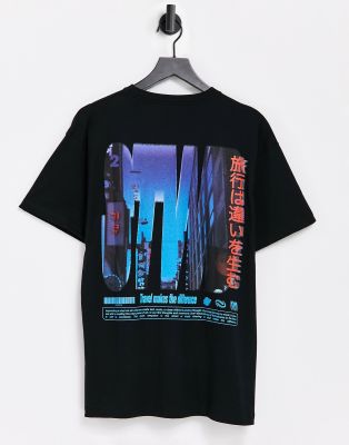 pull and bear t shirt print