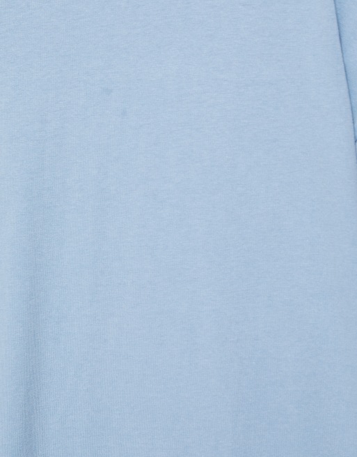 Pull&Bear - T-shirt overlock comoda blu medio, 6 di 7