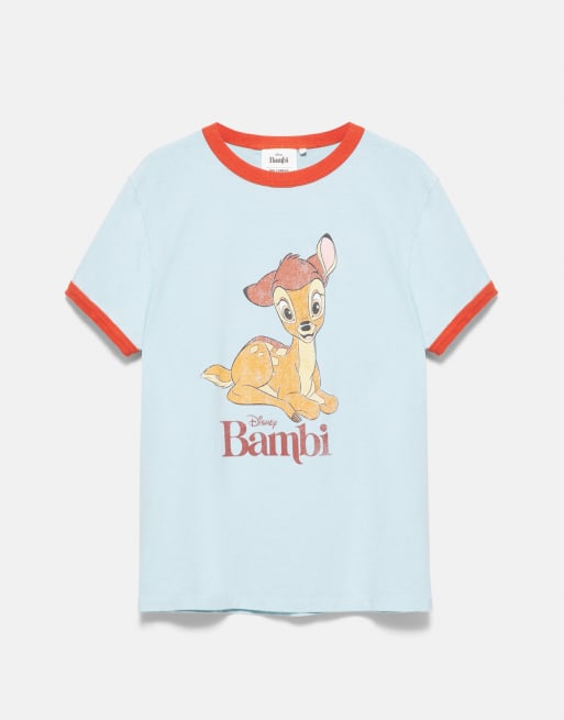 Pull&Bear - T-shirt regular fit blu, 4 di 6