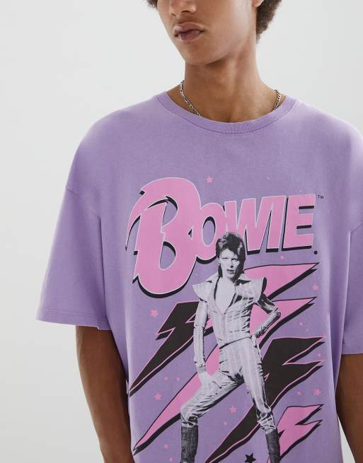 David bowie clearance t shirt asos