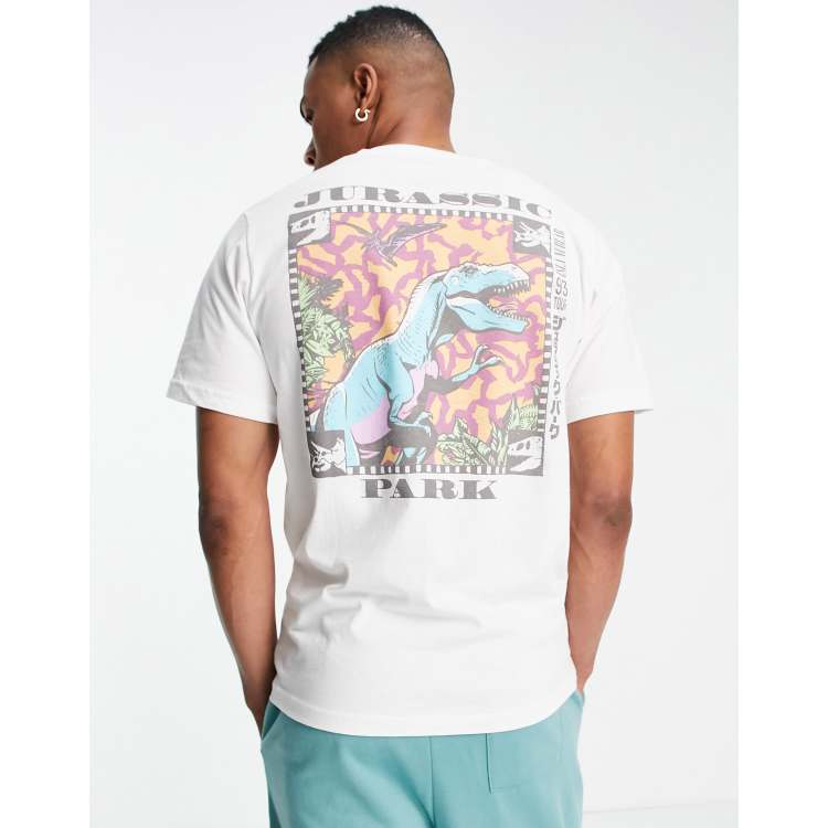 Camiseta jurassic park pull and bear sale