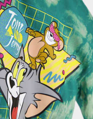 pull and bear tom and jerry t shirt