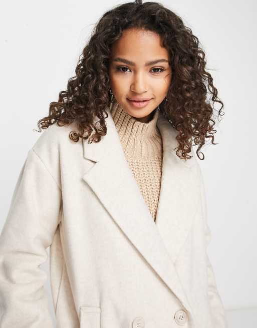 Beige on sale peacoat womens