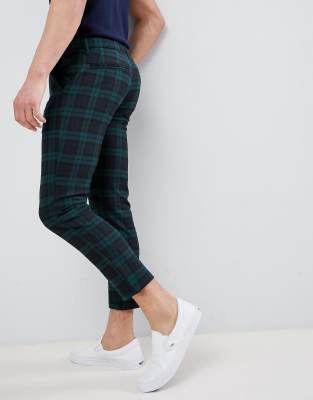 tartan pants pull and bear