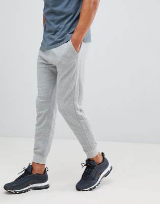 tailored grey sweatpants
