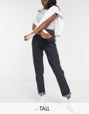 tall elastic waist jeans