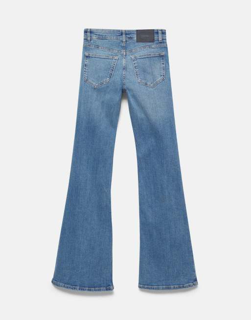 Pull&Bear Tall jean skinny évasé indigo, 7 de 7