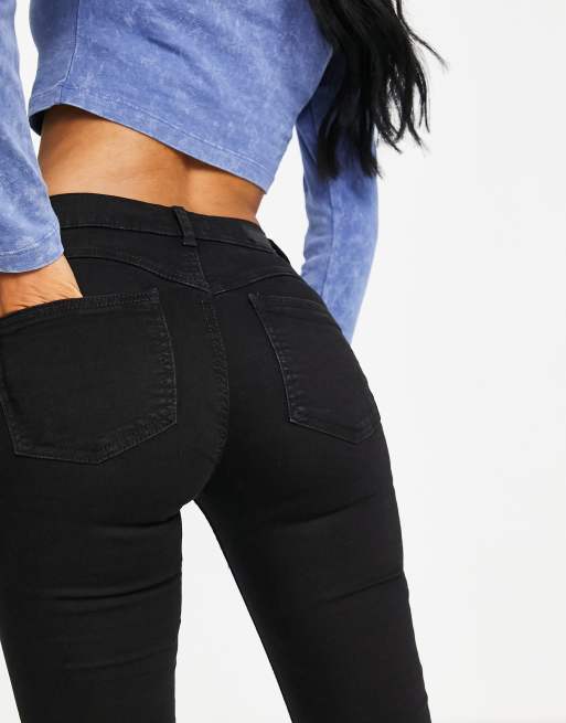 Jeans neri push on sale up