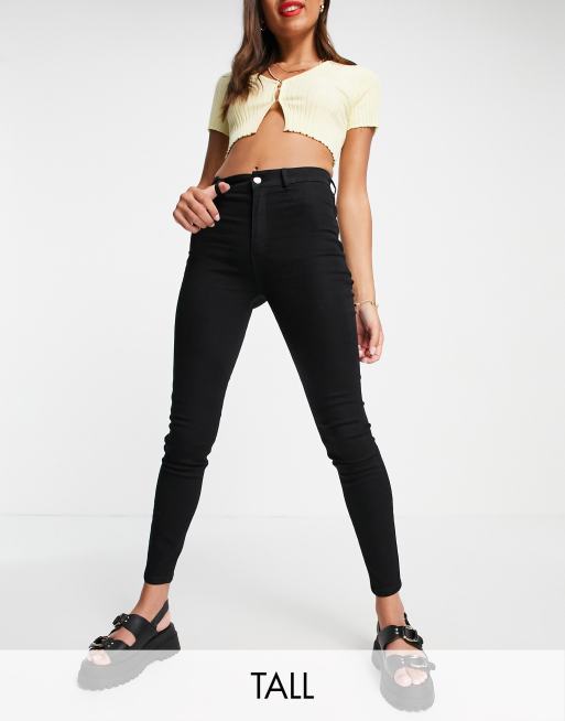 Asos tall best sale black jeans