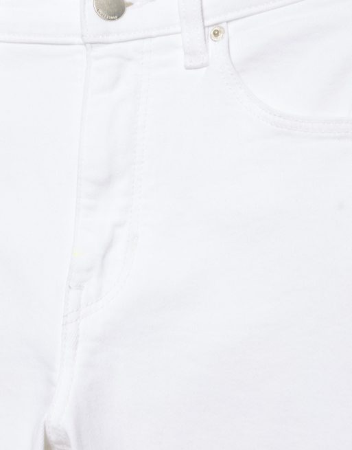 Pull&Bear Tall – Vita, extra smala jeans med hög midja, 7 av 7