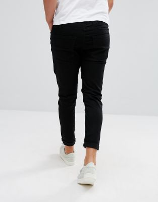 black carrot jeans