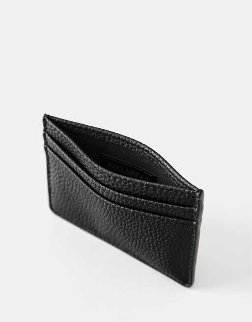 Pull&Bear tekstureret kortholder i sort, 4 af 4