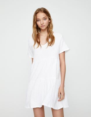 jersey smock dress