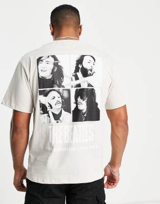 pull and bear beatles t shirt