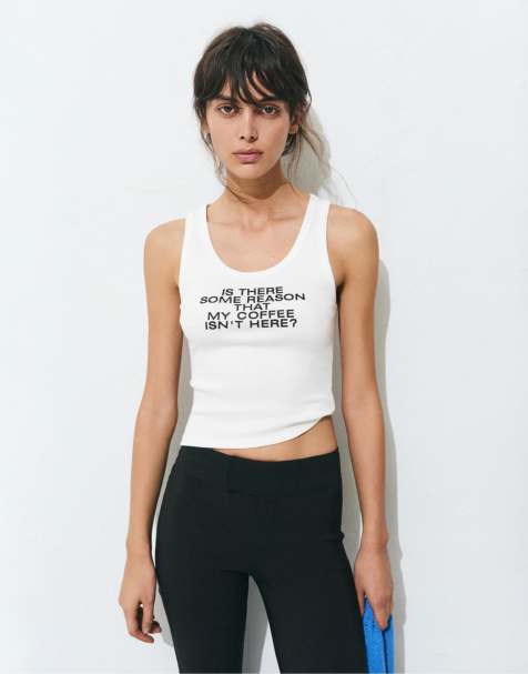 Pull&Bear The devil wears prada tank top in ice - view 1