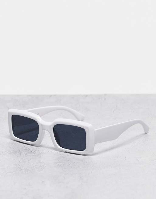 White store rimmed sunglasses