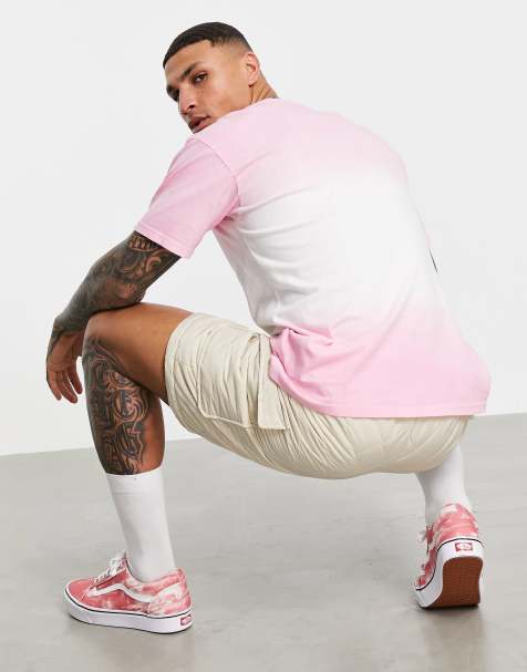 Pull&Bear tie dye t-shirt in pink