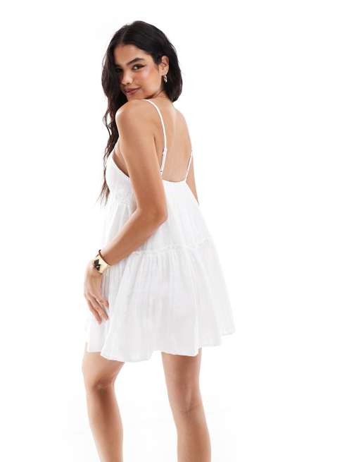 high low mesh dress Heavenly Mesh Maxi Gown (White)