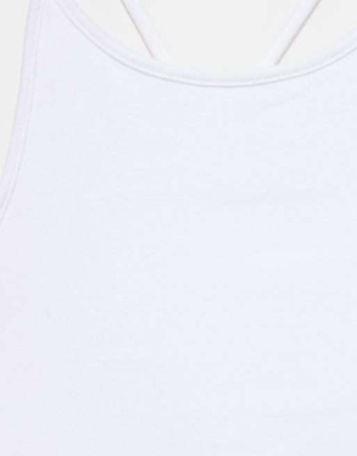 Pull&Bear - Top dos nu à bretelles - Blanc, 5 de 6