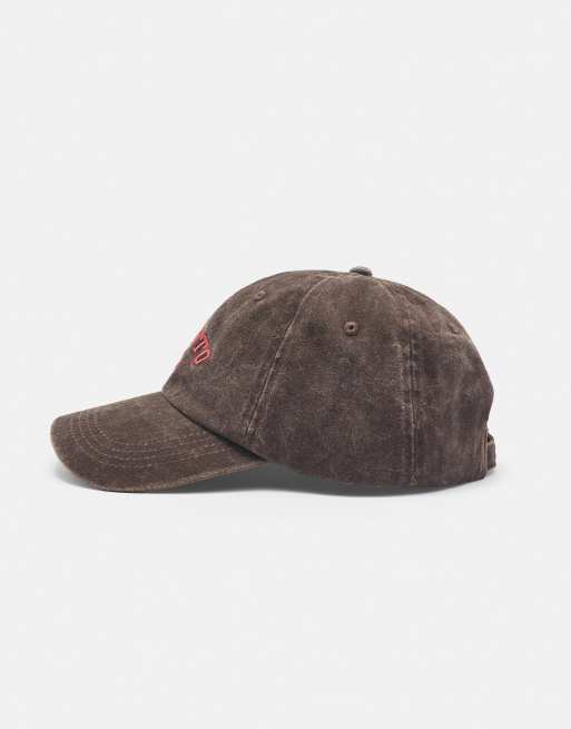 Pull&Bear Toronto cap in brown, 6 of 6