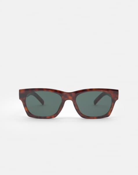Pull&Bear Tortoiseshell effect sunglasses in brown - view 1