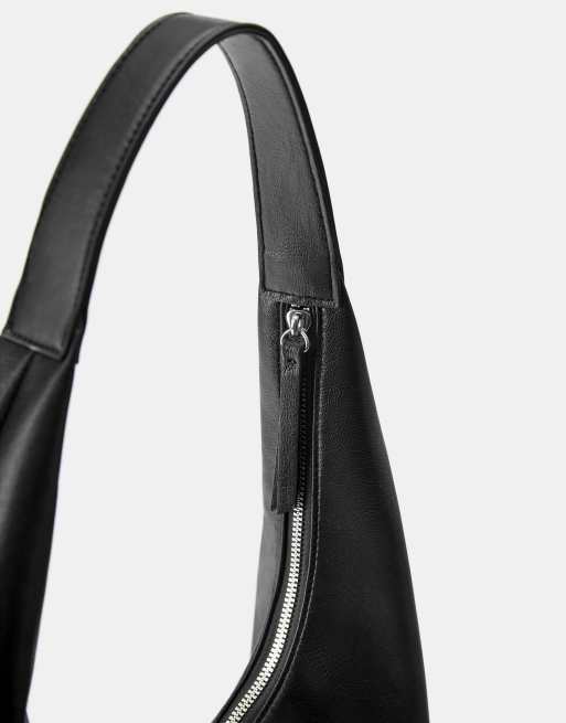 Pull&Bear Tote Bag in Schwarz, 3 von 5