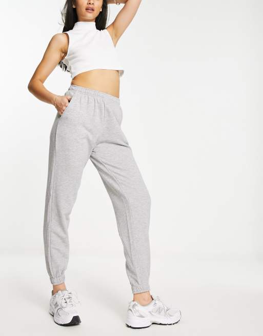 Pull&Bear trackies in grey marl