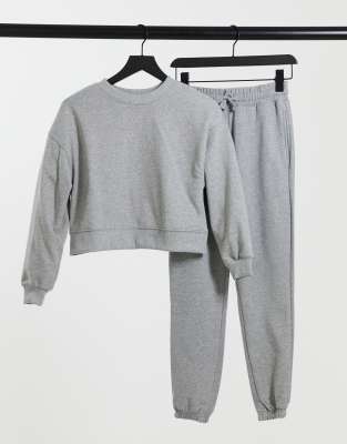 grey sweatpants set