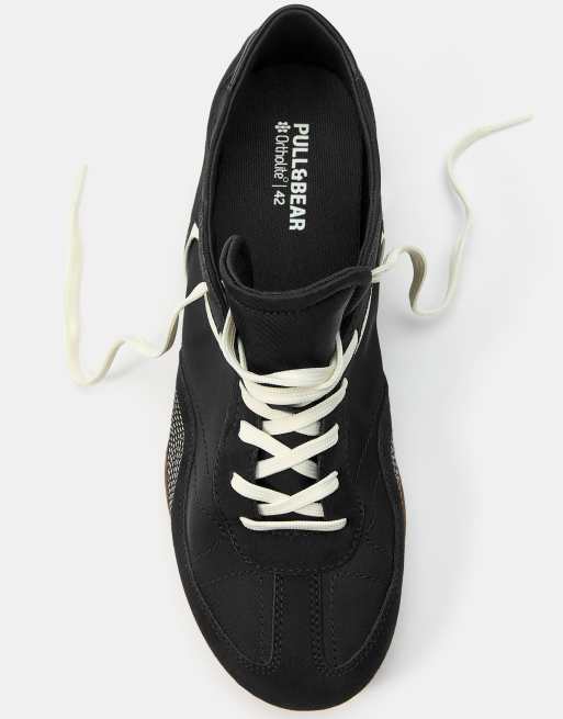 Pull&Bear Trainers in black, 4 of 4