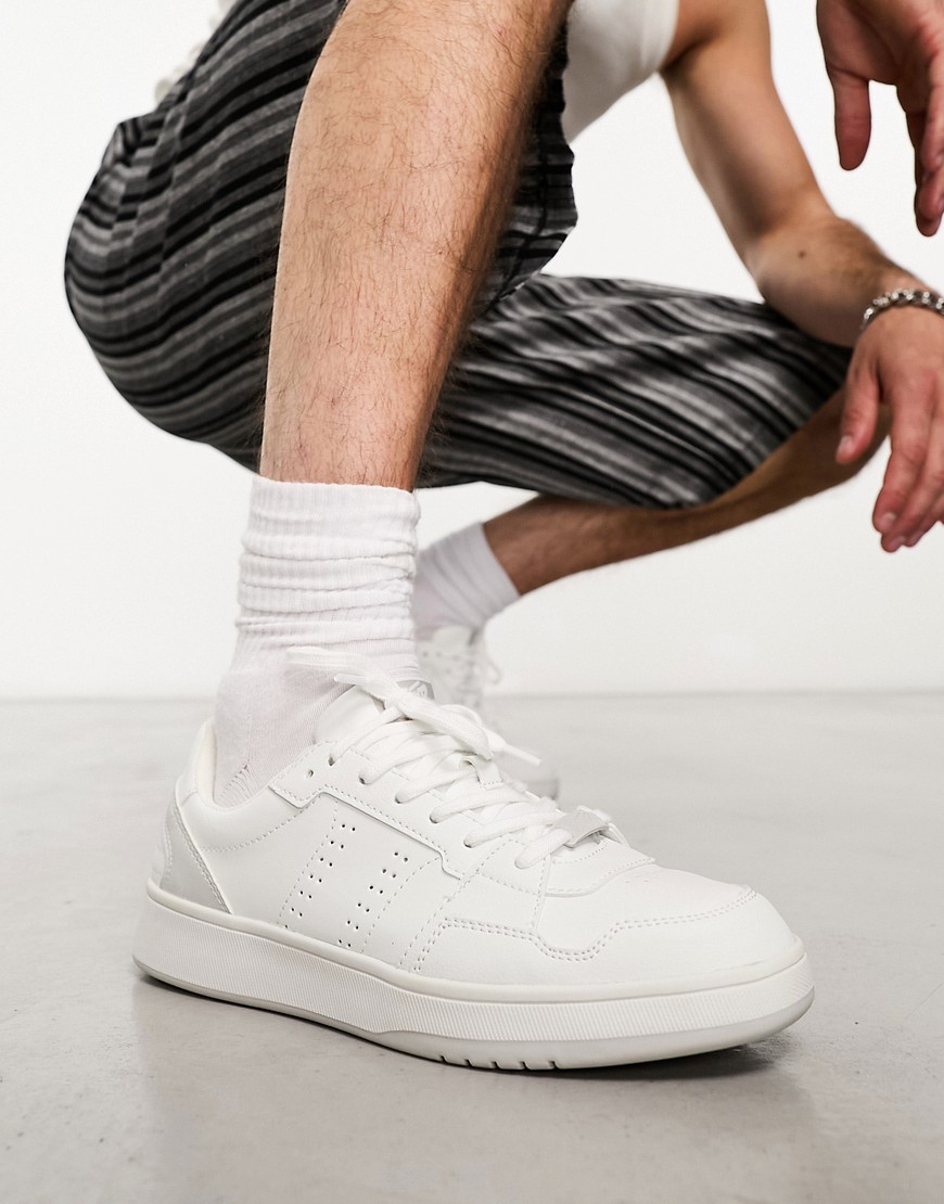 Pull & Bear trainers in white