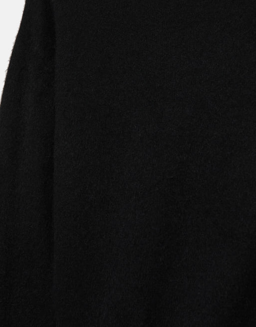 Pull&Bear tröja med båtringning i svart, 7 av 7