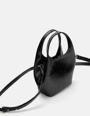 Pull & Bear - Umhängetasche in Schwarz