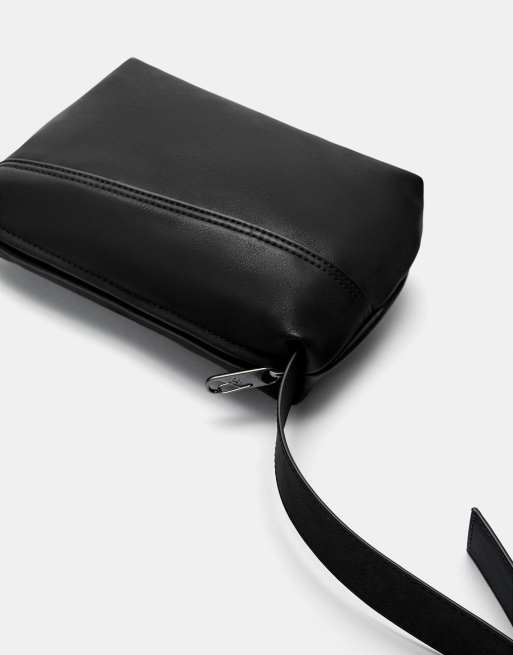 Pull&Bear – Umhängetasche in Schwarz, 3 von 3
