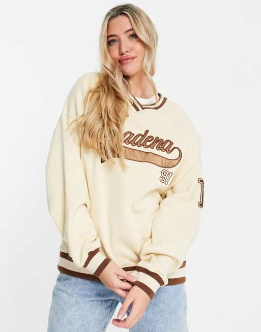 Varsity v store neck sweater