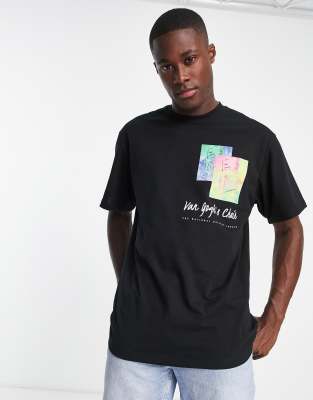 pull and bear t shirt van gogh