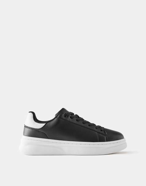 Pull&Bear – Vardagliga sneakers med kontrastdetaljer - view 1
