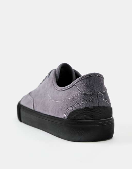 Pull&Bear vardagssneakers i grått, 3 av 4