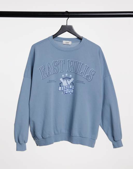 Pull and bear varsity sweatshirt new arrivals