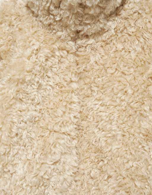 Pull&Bear veste à col montant couleur sable, 5 de 6