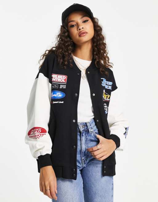 Pull&Bear - Veste camionneur oversize - Noir