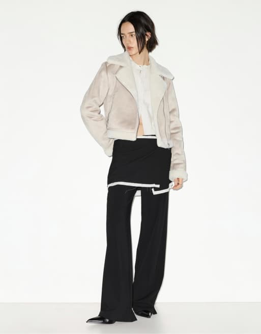 STREET ONE Veste de sport Dames T 36 blanc style décontracté