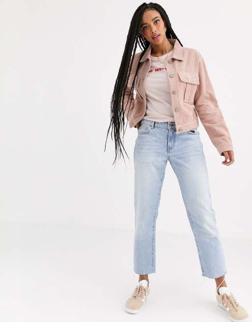 Pull and bear veste velour online cotelé