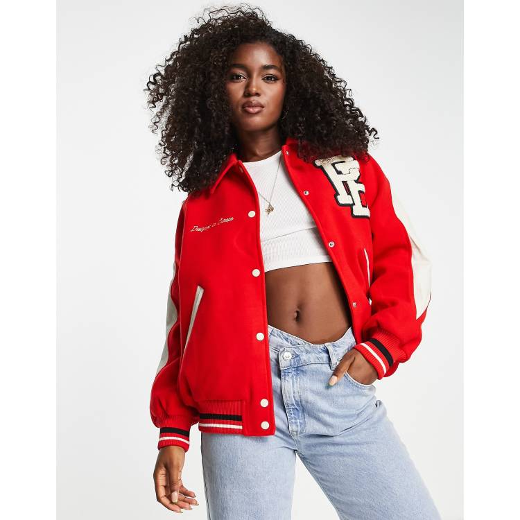 Veste best sale teddy rouge