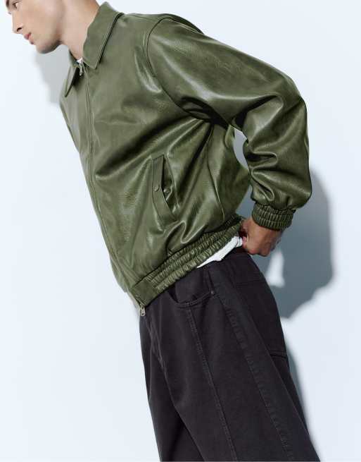 Pull&Bear veste vert bouteille, 5 de 7