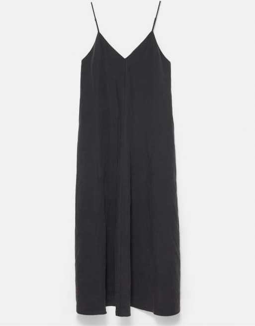 Pull&Bear vestito maxi grigio, 3 di 5