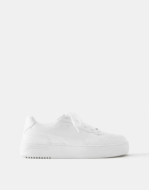 Pull&Bear – Vita, grova sneakers - view 1