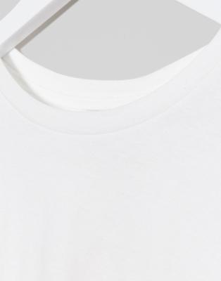 pull and bear volume shoulder t shirt