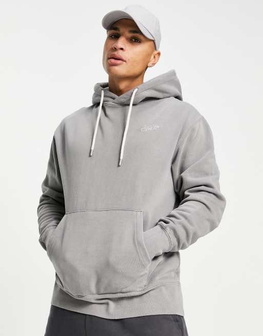 Pull and bear hoodie grey new arrivals