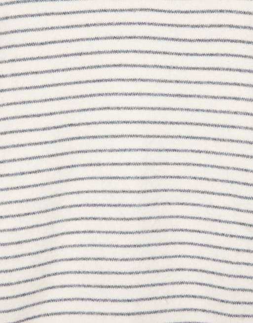 Pull&Bear weicher Strickpullover in Eisblau, 6 von 7