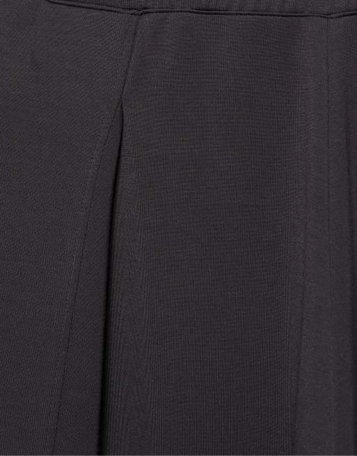 Pull&Bear weit geschnittene Hose mit Bundfalten in Grau, 6 von 6